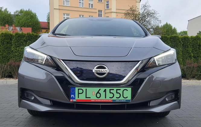 Nissan Leaf cena 79500 przebieg: 22000, rok produkcji 2021 z Leszno małe 254